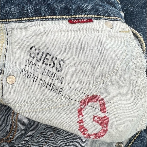 Guess Daredevil Bootcut Stretch Jeans Size 28 Women's - Picture 7 of 7